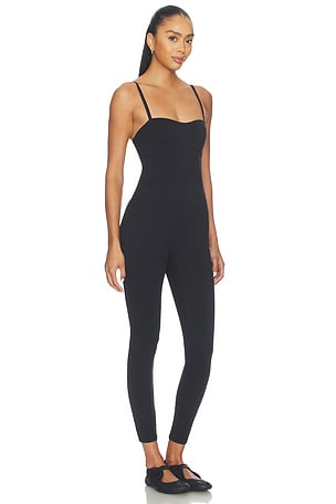 fleur du mal Molded Cup Onesie in Black