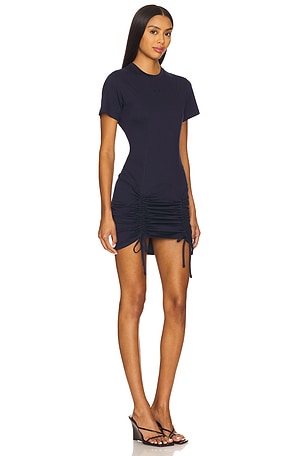 fleur du mal Riley T-Shirt Dress in Navy