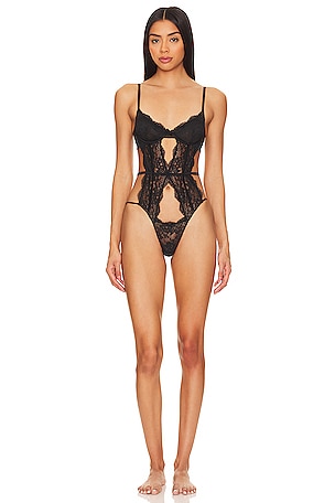 Thistle and Spire Brooklyn Haze Bodysuit in Limelight