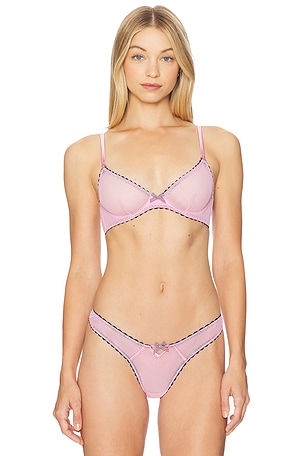 Sabrina Mesh Demi Bra fleur du mal