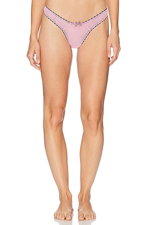 Sabrina Mesh Thong fleur du mal