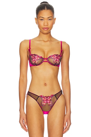 Butterfly Embroidery Balconette fleur du mal