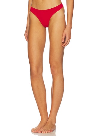 fleur du mal Le Stretch Micro Thong in Red