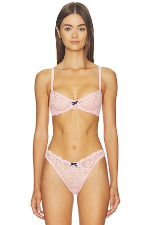 Bianca Lace Balconette Bra fleur du mal