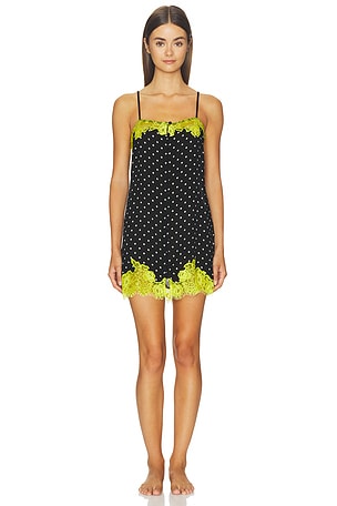 Juliet Lace Button Slip fleur du mal