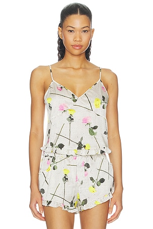 TOP TIPO CAMISOLA CON VOLANTES RUFFLE CAMI TOP fleur du mal