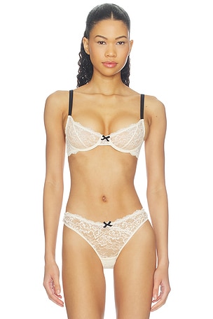 Bianca Lace Balconette Bra fleur du mal