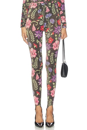 LEGGINGS AVEC PASSE-PIED WILDFLOWER fleur du mal