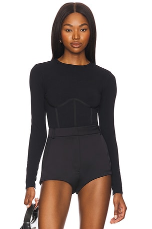 Organic Cotton Long Sleeve T-shirt Bodysuit fleur du mal