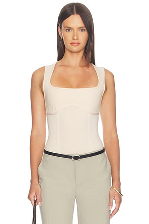 BODY ORGANIC COTTON SCOOP NECK fleur du mal
