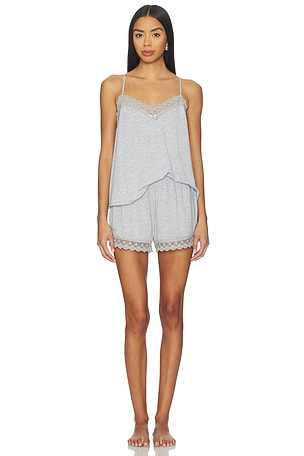 Maven Cami & Short Set With Lace Flora Nikrooz