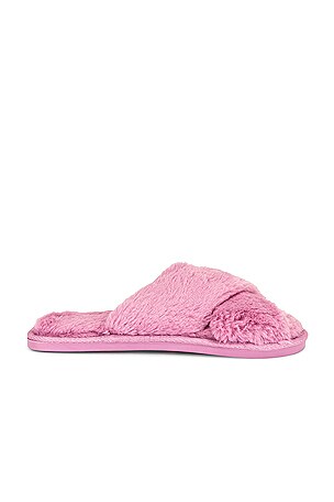 Victoria Teddy Criss Cross Slippers Flora Nikrooz