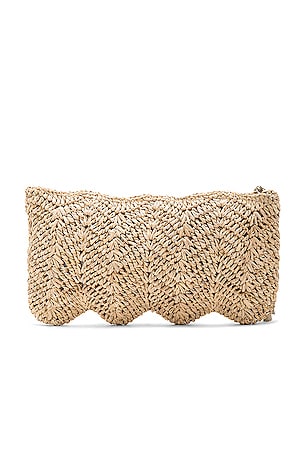 florabella Avon Clutch in Brown