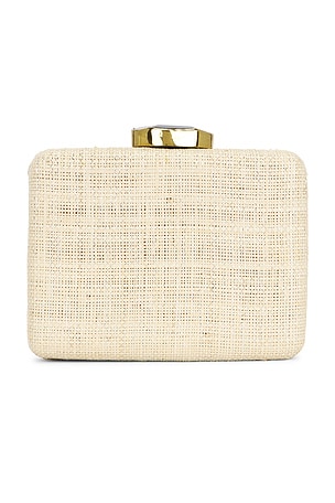 florabella Zannone Clutch in Beige