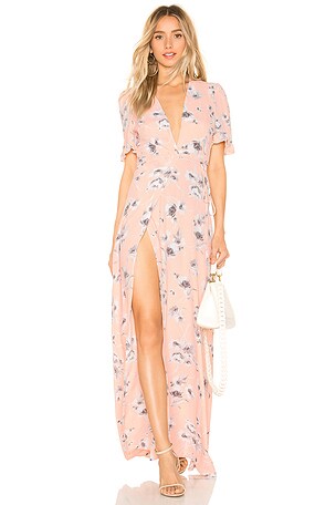 FLYNN SKYE Celeste Maxi Dress in Evening Bouquet | REVOLVE