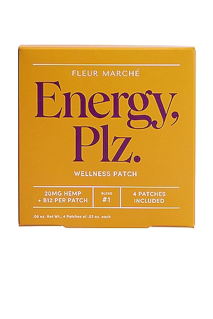 Energy, Plz CBD Patch 4 Count Fleur Marche