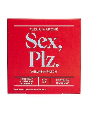 Sex, Plz CBD Patch 4 Count Fleur Marche