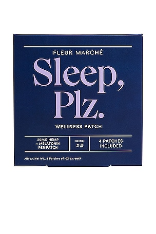 Sleep, Plz CBD Patch 4 Count Fleur Marche
