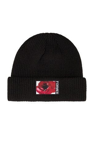 Rosette Patch Beanie FORMER