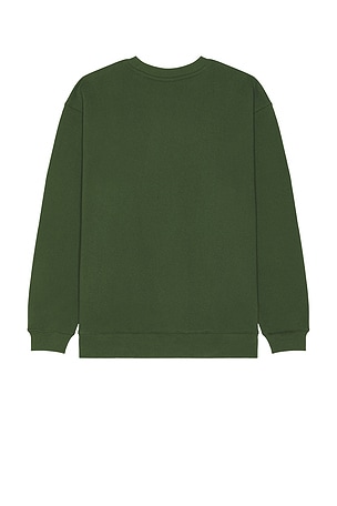 FORMER Legacy Scratch Crewneck Sweatshirt in Green