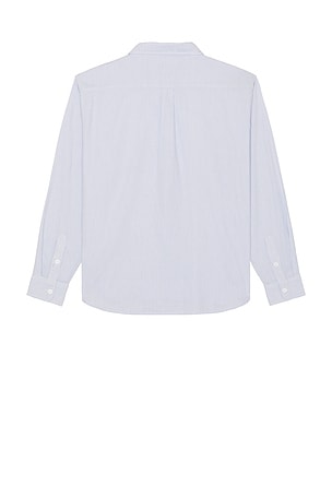 FORMER Puncture Long Sleeve Shirt in Baby Blue