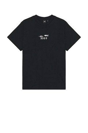 FORMER Flourish Crux T-Shirt in Black
