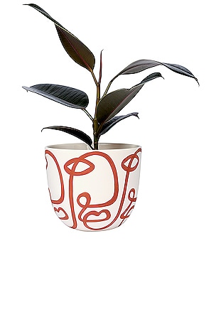 Franca NYC Medium Planter in White