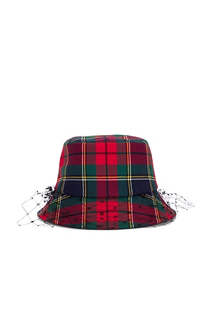 Dior Plaid Bucket Hat FWRD Renew