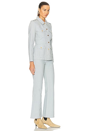 FWRD Renew Celine Jacket & Wide Leg Set in Grey