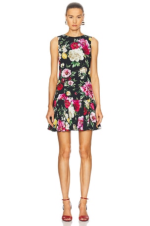 Dolce & Gabbana Floral Mini Dress FWRD Renew