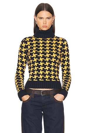 Celine Knit Turtleneck Sweater FWRD Renew