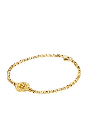 Dior Logo Chain Bracelet FWRD Renew