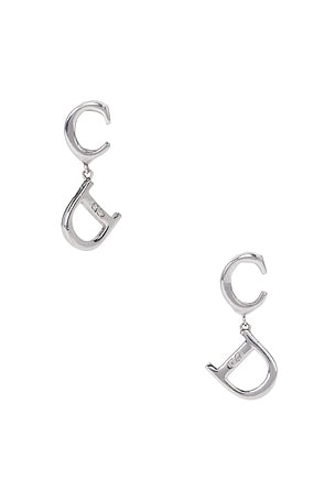 Dior CD Clip-On Earrings FWRD Renew