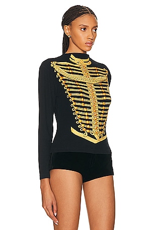 FWRD Renew Hermes Napoleon Jacket in Black