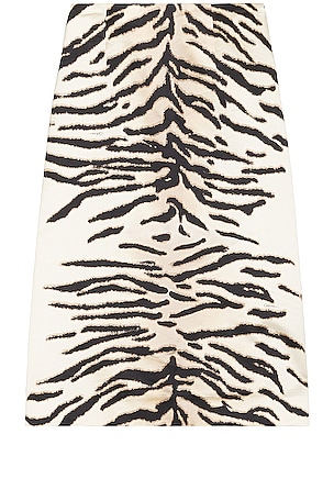 Celine Animal Print Skirt FWRD Renew