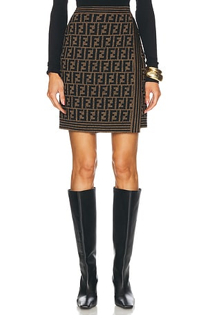 Fendi Zucca Skirt FWRD Renew