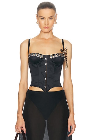 Roberto Cavalli Corset Top FWRD Renew