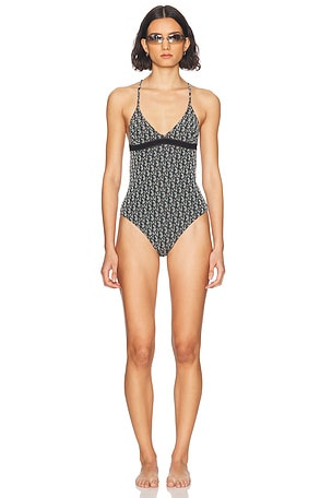 Dior Oblique One Piece Swimsuit FWRD Renew