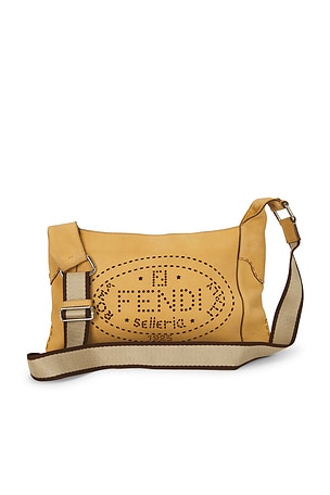 Fendi Selleria Perforated Shoulder Bag FWRD Renew