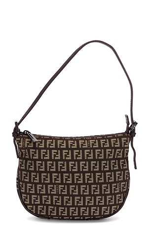 Fendi Zucchino Shoulder Bag FWRD Renew