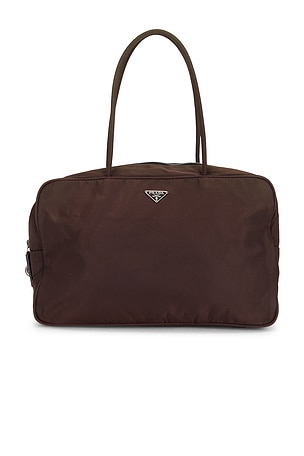Prada Tessuto Mini Boston Bag FWRD Renew
