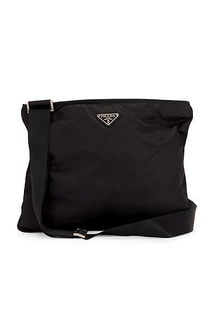 Prada Tessuto Flat Messenger Bag FWRD Renew
