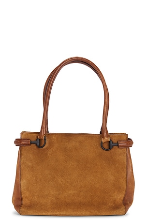Gucci Suede Horsebit Handbag FWRD Renew