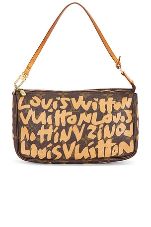 Louis Vuitton X Stephen Sprouse Monogram Graffiti Pochette Accessoires Shoulder Bag FWRD Renew