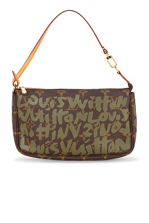 Louis Vuitton X Stephen Sprouse Monogram Graffiti Pochette Accessoires Shoulder Bag FWRD Renew