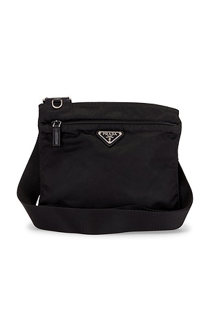 Prada Tessuto Flat Messenger Bag FWRD Renew
