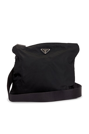 Prada Tessuto Flat Messenger Bag FWRD Renew