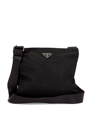 Prada Tessuto Flat Messenger Bag FWRD Renew