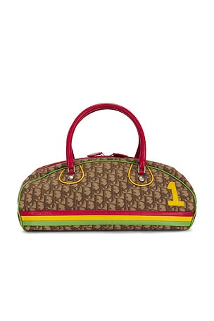 Dior Trotter Rasta Boston Bag FWRD Renew