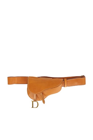 Dior Vintage Saddle Belt Bag FWRD Renew